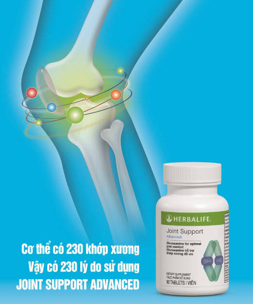 Sử dụng Joint Support Advanced để có bộ xương khỏe mạnh