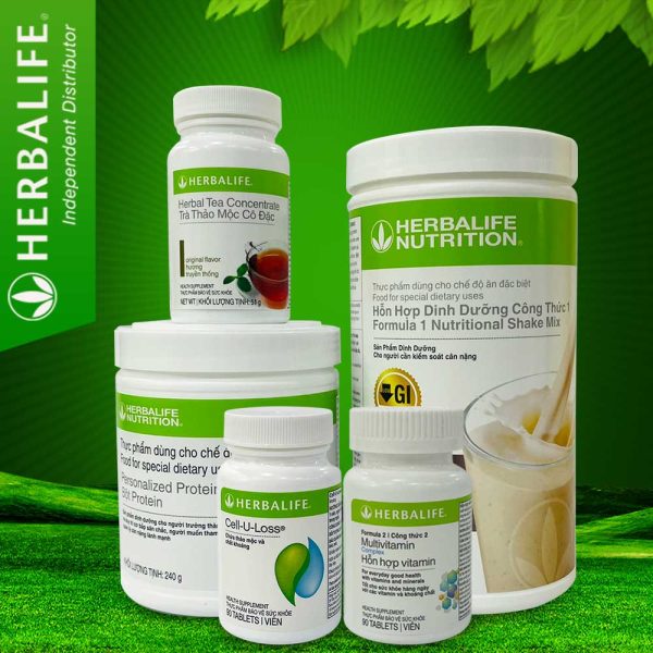 Bộ 5 giảm cân Herbalife