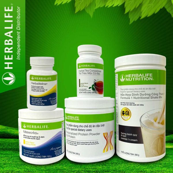 Bộ 5 tim mạch Herbalife